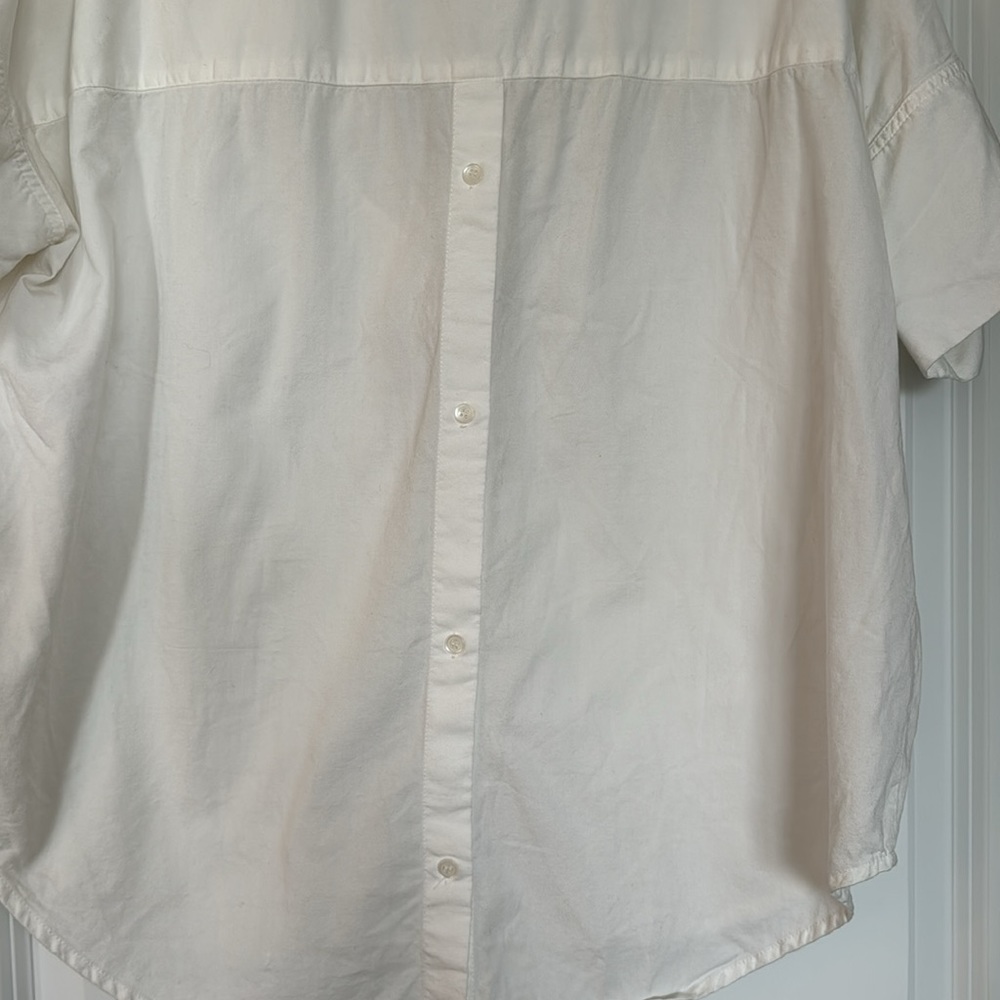 ✖️sold✖️🪻 Madewell Courier Button Back Shirt - Picture 9 of 9